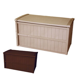 組立式収納庫 収納庫 組立式 200L 収納ボックス 保管庫 物置 屋外 大容量 おしゃれ 屋外収納庫 ストッカー ゴミ箱 ブラウン ベージュ コンテナ CONTAINER-BOX