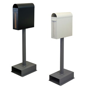 【P5倍10/25 13-15時&最大1万円クーポン10/24-27】 スタンドポスト 幅28×奥行42×高さ114.5cm ポスト 郵便ポスト 郵便受け 鍵付きポスト レターボックス 手紙受け おしゃれ かわいい レトロ 自立 鍵 SDM