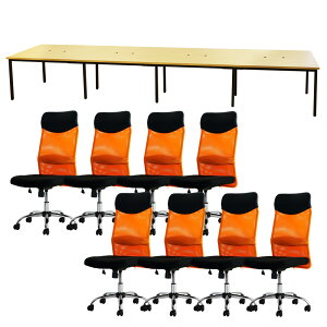 �yP5�{12/15 13-15��&�ő�1���~�N�[�|��12/13-15�z �y�@�l����z �t���[�A�h���X�f�X�N �Z�b�g 8�l�p ��4800mm �I�t�B�X�`�F�A �n�C�o�b�N �I�Ȃ� ��c�e�[�u�� �I�t�B�X�f�X�N �~�[�e�B���O�e�[�u