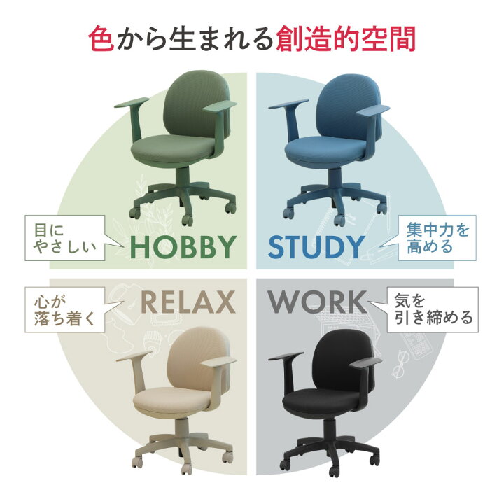 楽天市場】【最大1万円ｸｰﾎﾟﾝ4/24-27】 オフィスチェア デスクチェア 