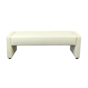 【P5倍10/30 13-15時&最大1万円クーポン10/30】 ロビーチェア 病院 待合室 椅子 背なし 2人掛け 幅1270mm レザー 長椅子 オフィス ベンチ ベンチソファー 受付け 応接 待合椅子 CALM-127KD-2 LOOKIT オフィ