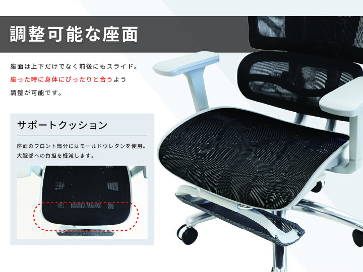 楽天市場】オフィスチェア メッシュ デスクチェア 肘付 ランバー 