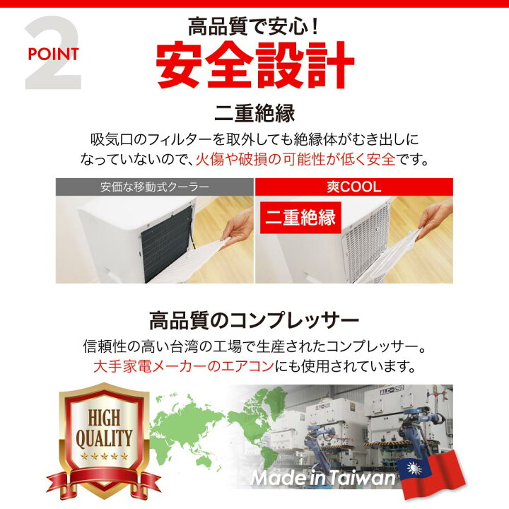 楽天市場】soldoutスポットクーラー 業務用 家庭用 小型 ノンドレン 