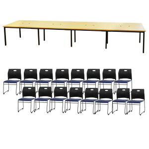 �yP5�{12/15 13-15��&�ő�1���~�N�[�|��12/13-15�z �y�@�l����z �t���[�A�h���X�f�X�N �Z�b�g 16�l�p ��4800mm �X�^�b�L���O�`�F�A ��c�e�[�u�� �I�t�B�X�f�X�N �~�[�e�B���O�e�[�u�� �I�t�B�X GFA-