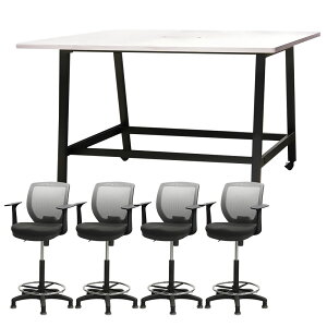 �yP5�{12/20 13-15��&�ő�1���~�N�[�|��12/19-25�z �y�@�l����z �n�C�e�[�u�� �J�E���^�[�`�F�A 4�r�Z�b�g ��1800mm �Œ�r ���I�L���X�^�[�t�� ��c�p�e�[�u�� �n�C�`�F�A �I�t�B�X WHT-1812HC-CRH-1T