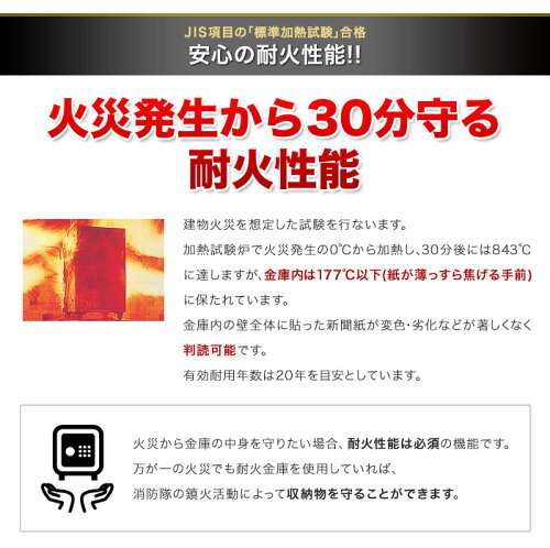 耐火金庫シリンダー8.3L20kgエーコー1年保証ホテルセーフBES-2-W