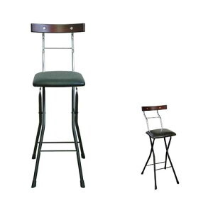 【P5倍10/25 13-15時&最大1万円クーポン10/24-27】 折りたたみ椅子 ハイタイプ 幅360×奥行540×高さ940mm ハイチェア カウンターチェア ワークチェア フォールディングチェア 簡易チェア パイプ椅子 L