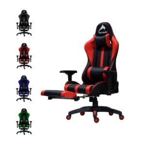 【最大1万円クーポン10/24-27】 ゲーミングチェア Contieaks ルセル V3 オットマン内蔵 リクライニング オフィスチェア デスクチェア レーシングチェア おしゃれ 高級 426039-426042