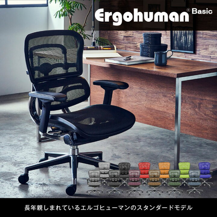 楽天市場】soldout エルゴヒューマンベーシック Ergohuman Basic  