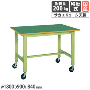 yʍƑ TJG KK^Cv ړ TJG[V 1800×s900×840mm {̃O[ VO[ ϓω׏d200kg H Ɨp { KK-70FB2