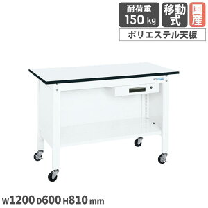 yő1~N[|11/4-10z lpƑ TJG ړ Lrlbg1it JMt 1200×s600×810mm |GXeV zCg ϓω׏d150kg ƃe[u { CPB-126AW