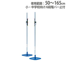 【法人限定】走り高跳びスタンド 小・中学校向け 屋外用 簡単組立 5段階バー止付き 体育用品 走高スタンド トーエイライト G1878