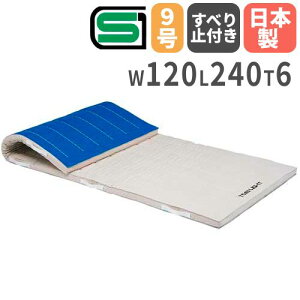 �y�@�l����z�̑��}�b�g ����~�ߕt�� 6cm�� 9�����z 120×240×6cm �R���r�l�[�V�����}�b�g �̈�}�b�g SG�}�[�N�t�� �g�[�G�C���C�g T1275 T-1275