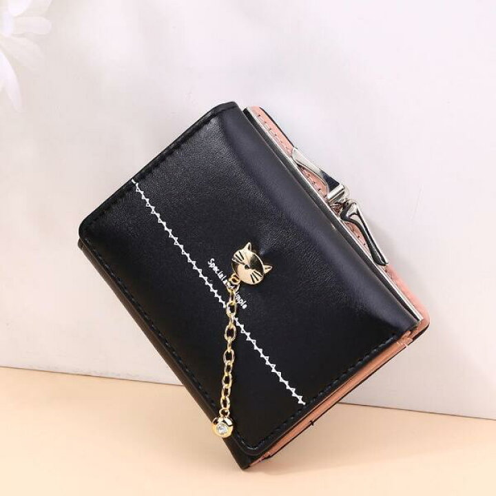 楽天市場 小学生 女の子 財布 二つ折り 財布 女の子 小学生 小さい 小学生高学年 中学生 財布 女の子プレゼント 財布 薄い レディース 二つ折り かわいい 猫グッズ 猫財布 二つ折 コンパクト 祝い 猫 財布 猫グッズ プレゼント 8歳 9歳 10歳 子供 財布 女の子