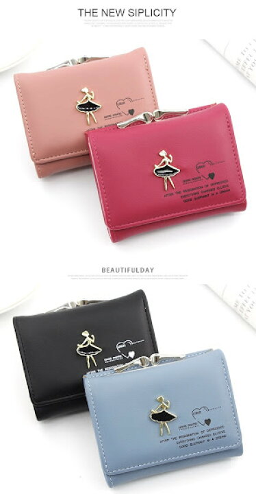 楽天市場】クリスマスプレゼント 三つ折り ミニ財布 スリム レディース  