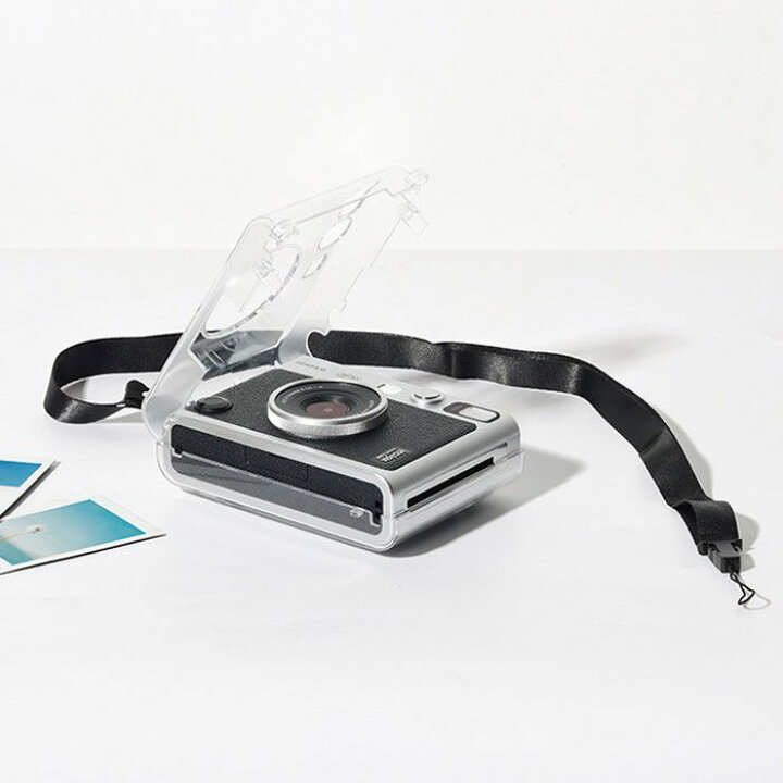 楽天市場】instax mini EVO ケース クリア カメラケース カメラ チェキ  