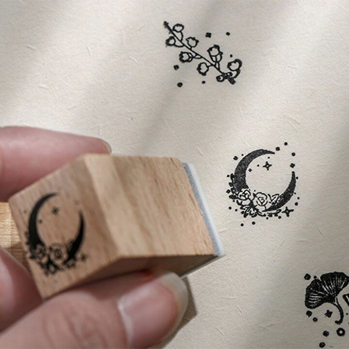 楽天市場 木製スタンプ スタンプ 16種類 セット ハンコ 判子 木製 ゴム印 月 花 リボン 薔薇 チューリップ ひまわり 葉っぱ 自然 可愛い 手帳 ナチュラル 手紙 送料無料 ロールショップ