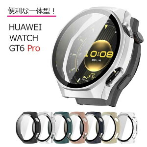 �y��l�ȃP�[�X�zHUAWEI WATCH GT 6 Pro �P�[�X ��̌^ �J�o�[ �n�[�h�P�[�X �S�ʕی� ���h�~ �t�@�[�E�F�C �E�H�b�` GT6 �v�� �V���v�� ��������