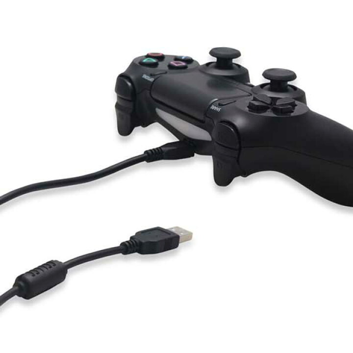 楽天市場】PS4 コントローラー 用 microUSB充電 2本入り データ 