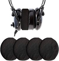 ヘッドホンカバー 8-11cm 2ペア ニット防塵 洗える ヘッドフォン ヘッドセットカバー イヤーパッド劣化防止 sony MDR1000X sonyM...