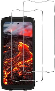 Blackview BV9300 / BV9300 Pro �K���X�t�B���� �����K���X �d�x9H �ϏՌ� �X�N���b�`�h�~ 2���Z�b�g �����ߗ� �����z�� �C�A�[�� �����x�^�b�` �������� �t���ی�t�B����