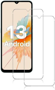 UMIDIGI A15 / A15C / A15T �t�B���� �����K���X �ی�t�B���� �d�x9H �ϏՌ� �X�N���b�`�h�~ �����ߗ� �����z�� �C�A�[�� �����x�^�b�` �������� UMIDIGI A15/A15C/A15T �t���ی�t�B���� [2���Z�b�g] ����