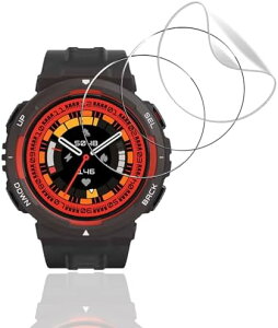 [3�Z�b�g] Amazfit Active Edge �t�B���� �ی�t�B���� TPU 24���Ԏ����C���Z�p �_�炩���C�A�[�� �C�菝�h�~ ��t�ȒP �������� �����ߗ� Amazfit Active Edge �ی�t�B���� ����
