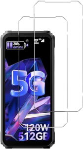 Blackview BL9000 5G / BL9000 Pro 5G �K���X�t�B���� �ی�t�B���� �t�B���� �d�x9H �ϏՌ� �X�N���b�`�h�~ �����ߗ� �����z�� �C�A�[�� �����x�^�b�` �������� [2���Z�b�g] ����