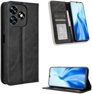 OUKITEL C51 �P�[�X �蒠�^ �J�o�[ PU���U�[ �g�уP�[�X �X�}�z�J�o�[ �C�菝�h�~ �ϏՌ� �X�}�z�P�[�X �}�O�l�b�g�� �y�� �S�ʕی� �J�[�h���[ ���u���@�\�Ή� �w��h�~ �u���b�N