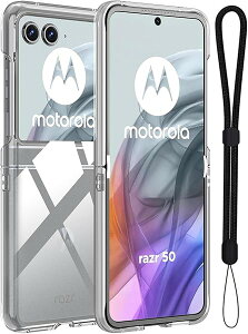 motorola razr 50/razr 50s �P�[�X �ی�J�o�[ �N���A PC�f�� �S�ʕی� �ϏՌ� ���ϖh�~ ���^ �y�� �w��h�~ motorola razr 50/razr 50s �J�o�[ �N���A