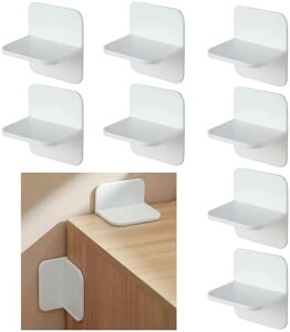 家具転倒防止グッズ 家具 転倒防止 ストッパー 8個セット 目立たない 転倒防止用 穴あけ不要 固定 地震 転倒防止対策 耐震 グッズ 地震対策グッズ 耐震対策 防災グッズ 家具 固定 穴を開けず