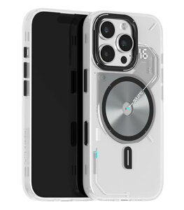 iPhone 16 Pro P[X SJo[փAbvO[h Magsafe}Olbg IMDH σXNb` Ǝ̗p SʕیP[X CX[dA~O ^ʃ{^ zC