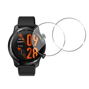 Tic Watch Pro 3 Ultra GPS �K���X�t�B���� �t�B���� �����K���X �t�@�[�E�F�C�E�H�b�`gt3 pro �t���ی�t�B���� ���d�x ��U�h�~ �w��h�~ �����x �����ߗ� [2���Z�b�g] ��������