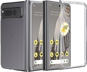 Google Pixel Fold �P�[�X ���^ �y�� �ϏՌ� �N���A ���� TPU �ی�J�o�[ �O�[�O�� �s�N�Z�� Fold (�N���A) ��������