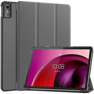 Lenovo Tab M10a 5G / Lenovo Tab7 / Lenovo Tab M10 5G �P�[�X Lenovo Tab M10a 5G 10.6�C���` �J�o�[ �y�� ���^ �O�܃X�^���h�P�[�X PU���U�[ Lenovo Tab 7 �J�o�[ [�O���[] ��������