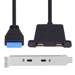 USBP[u USB3.0 }U[{[h 19 / 20s - USB-C Type-C fA|[g X PCI-E obNpl 5GbpsP[u 
