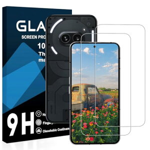 Nothing Phone 2A �K���X�t�B���� Nothing Phone 2A �ی�t�B���� �d�x9H �C�A�[�� ��U�h�~ �w��h�~ �����x �Ռ��z�� ���E���h�G�b�W���H [2���Z�b�g] ��������