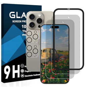 iPhone16 Pro KXtB 2 `h~tB + 2 YیtB + KChg 猩Ȃ `h~ KX t یtB dx9H ϏՌ Uh~ 3D Touch x^b