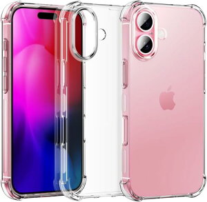 iPhone 16 Plus P[X ^ y ϏՌ NA  ӂ16 Plus TPU ACtH 16 Plus یJo[ (NA) 