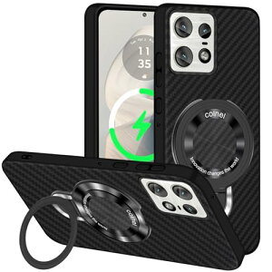 Motorola Moto Edge 50 Pro �P�[�X TPU Magsafe�����O�t�� ���@�\�X�^���h ���g���[�� Edge 50s Pro �J�o�[ �X�^���h���� �ϏՌ� ���� ���菝�h�~ �Ռ��z�� ���^ ���y�� ���ςȂ� �ԍڃz���_�[ Moto Edge 50 Pro 