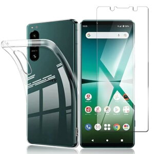 Xperia 5 IV tB + P[X KX dx9H یtB ώw  ˒ጸ Uh~ یP[X ϏՌ ^ Jo[ ~ EȒP [1KXtB+ 1P[X]