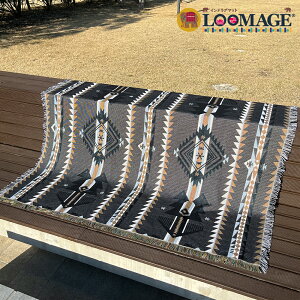 LOOMAGE }`Jo[ \t@[Jo[ 130×160cm ubN/ L ` 2l| 唻  IeK tW mc-006