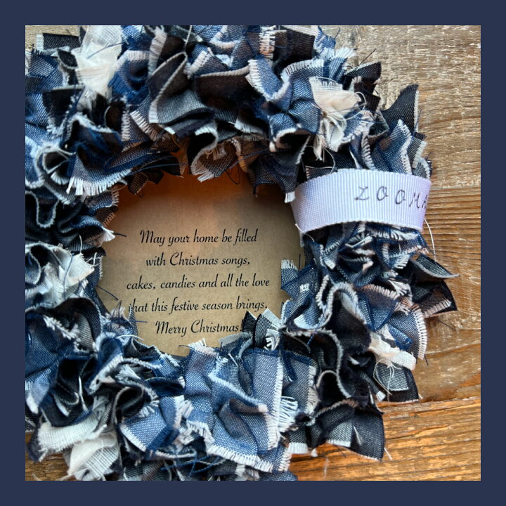 楽天市場】LOOMAGE リース クリスマスリース 15cm×15cm 小さめ 玄関 