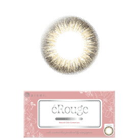 カラコン 度あり 2week エルージュ eRouge(1箱6枚入)メール便送料無料カラコン 度あり カラーコンタクト 2ウィーク 2week ブラウン ルシールオークル アイセイ コンタクトレンズ 2週間 カラコン ナチュラル ∀