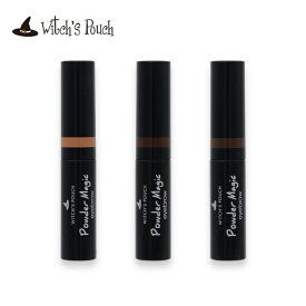 【メール便送料無料】ウィッチズポーチ パウダーマジックアイブローブラッシュ Witch's Pouch Powder Magic eyebrowアイブロウ アイメイク パウダー ナチュラル ブラウン アイブロー 眉 眉毛 コスメ メイク プチプラ ∀