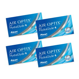 ◆エアオプティクスプラス　ハイドラグライド【4箱】エアオプティクスアクア【メール便送料無料】【2週間_2ウィーク_2week】【使い捨て_コンタクトレンズ】【日本アルコン（旧チバビジョン）】【RCP】∀【HL_NEW_18】
