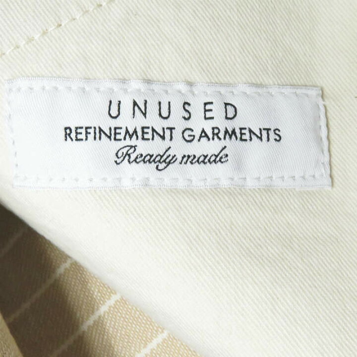 楽天市場】UNUSED アンユーズド 19SS 日本製 12oz stripe denim pants 