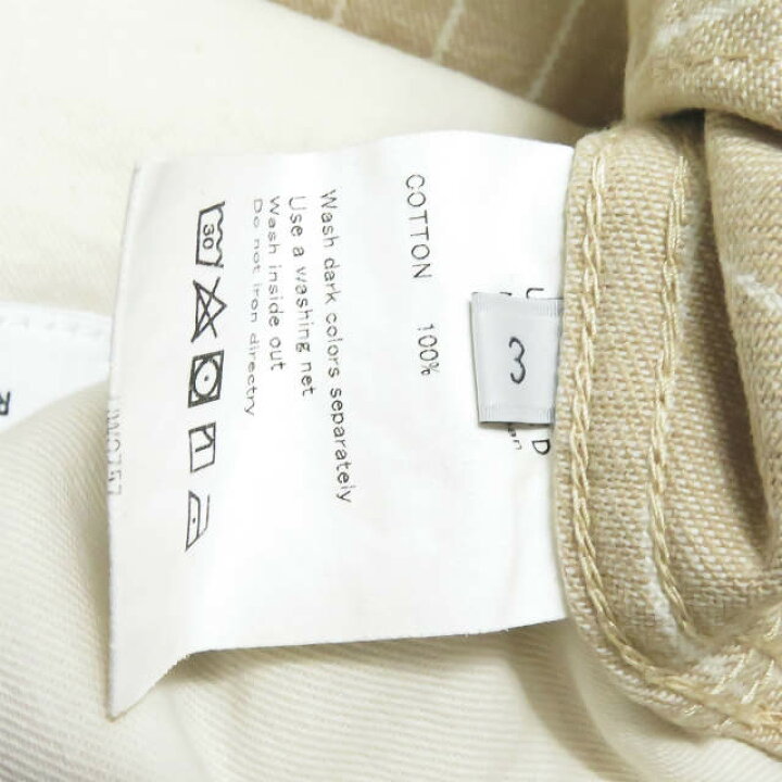 楽天市場】UNUSED アンユーズド 19SS 日本製 12oz stripe denim pants 
