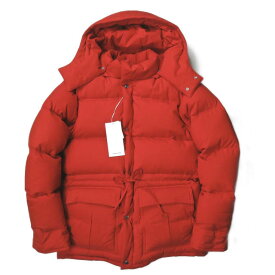 7x7 seven by seven セブンバイセブン 18AW 日本製 Down Jacket ダウンジャケット 821001 S Red コットン ブルゾン アウター【中古】【7x7 seven by seven】