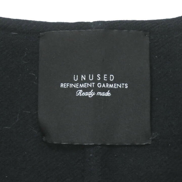 楽天市場】UNUSED アンユーズド 16AW 日本製 Collarless Coat BIG 